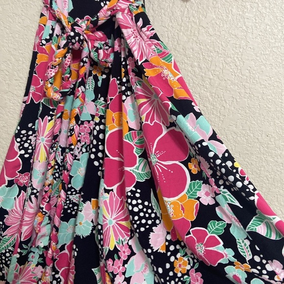 Crown & Ivy Pink and Blue Floral Dress - Picture 4 of 7